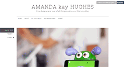 Desktop Screenshot of amandakayhughes.com